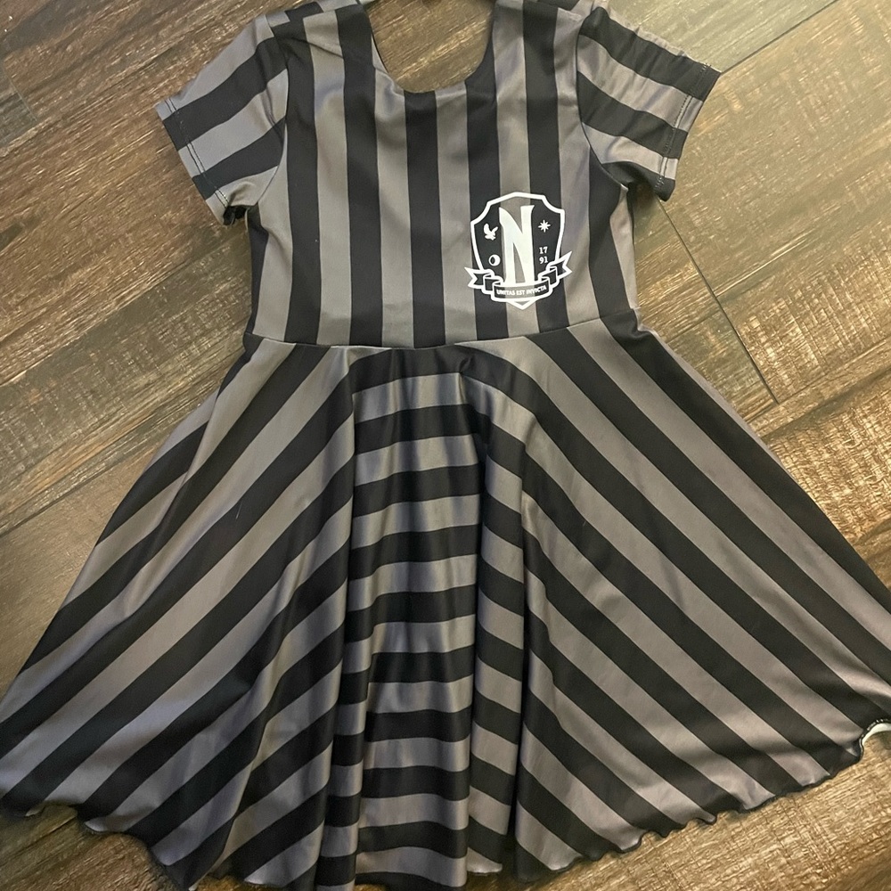 Wednesday Addams Twirl Dress